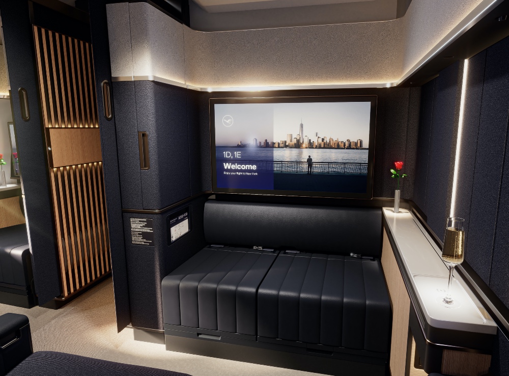 Lufthansa Allegris First Class Suite Plus Seating, February 2023