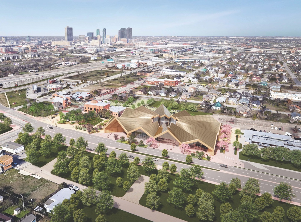 Rending of National Juneteenth Museum. June 23, 2023