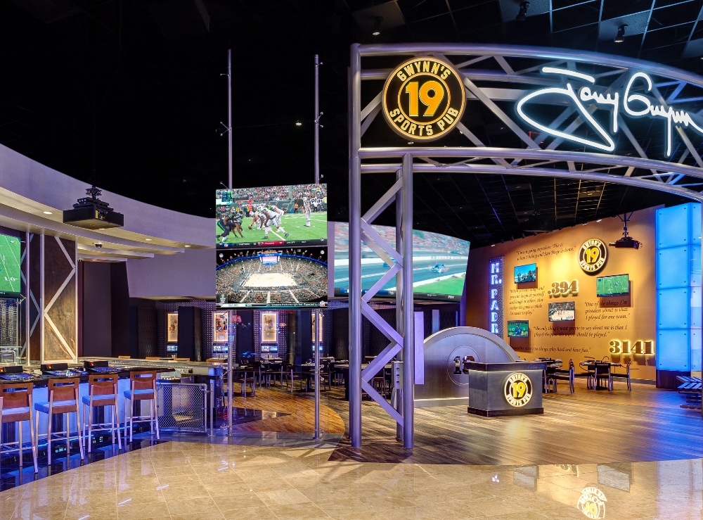 Tony Gwynn's Sports Pub at Jamul Casino. August 24, 2023