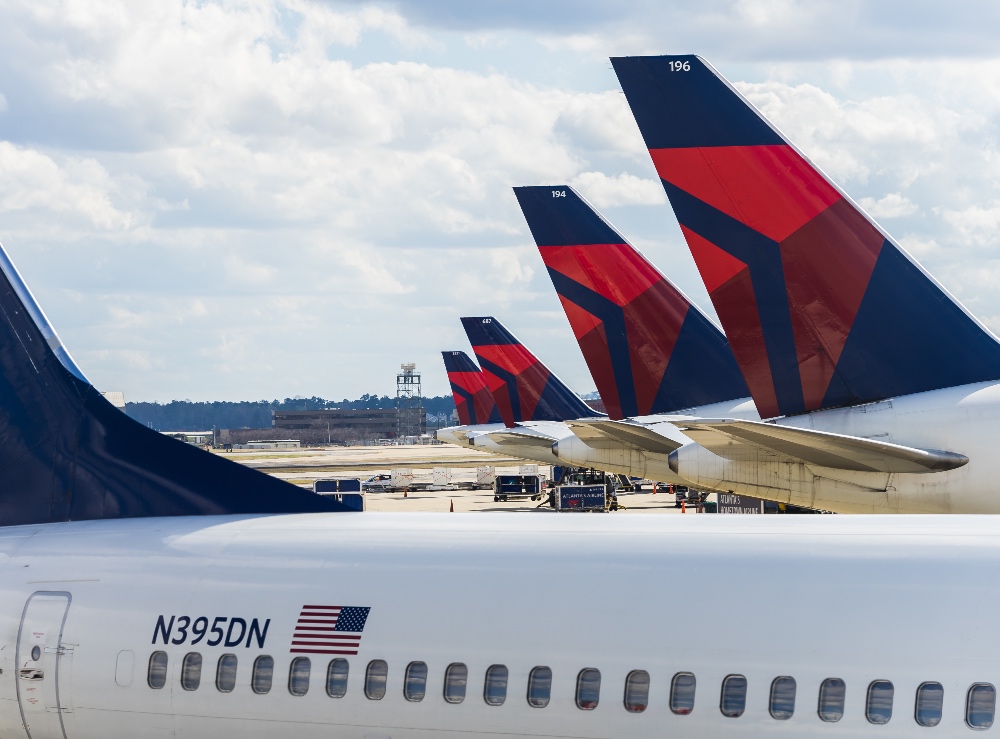 9.18.23 Delta Air Lines Planes at Atlanta Airport