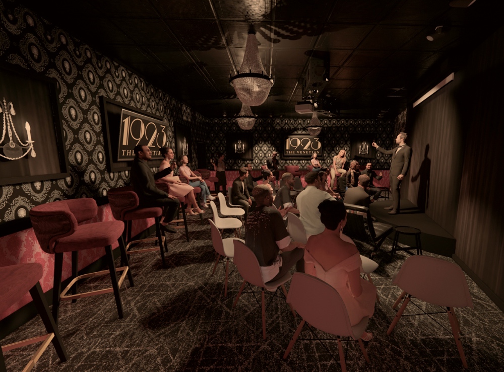 2.23.24 Performance at the first 1923 Prohibition Bar at Mandalay Bay; a second bar opens this May