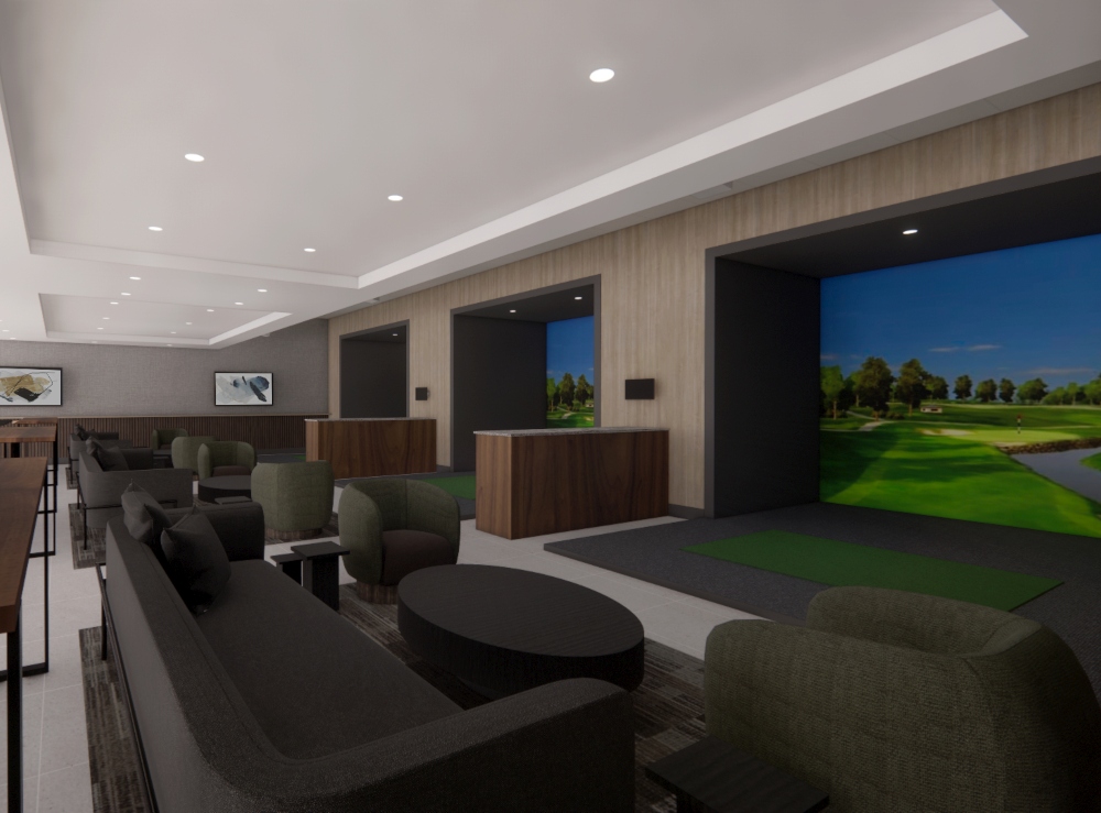 Rendering of Topgolf Swing Suite at The Westin LAX. Feb. 12, 2024