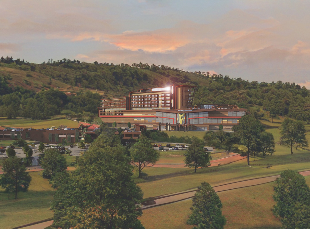 Rendering of Chicken Ranch Casino Resort