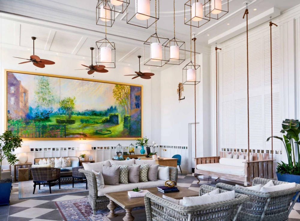 Veranda Lounge at The Loutrel in Charleston, South Carolina, No. 6 on Tripadvisor's list