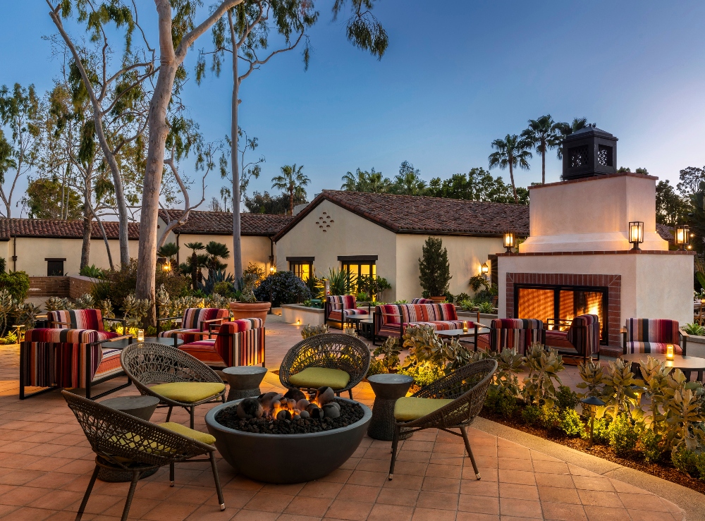 Estancia's Garden Courtyard. May 15, 2024