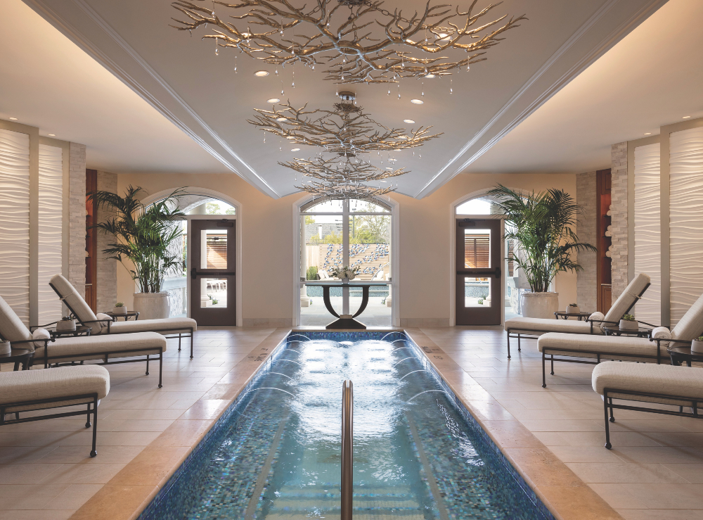 Pool at the Trellis Spa in The Houstonian Hotel, Club & Spa