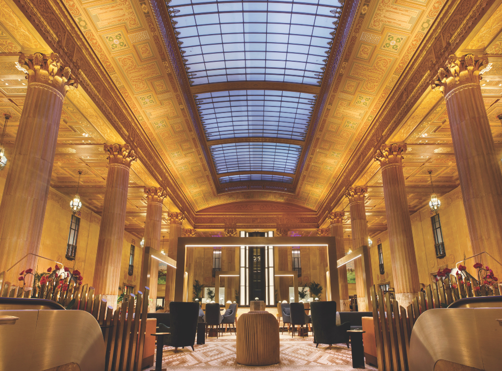 The Great Hall at First National Center in Oklahoma City, Oklahoma