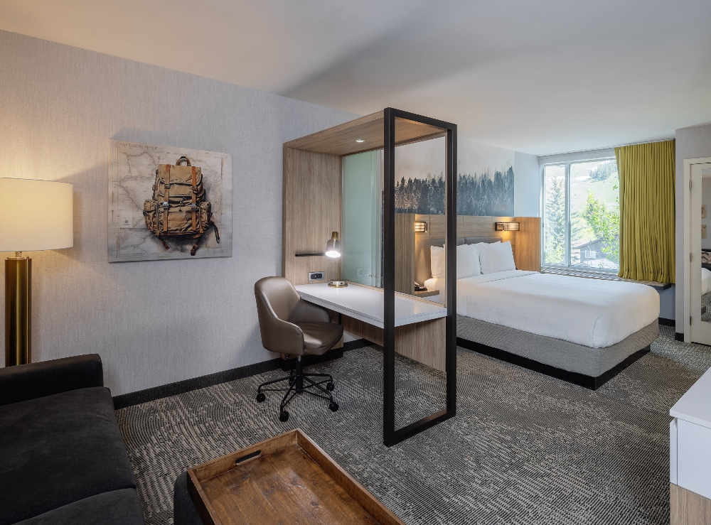 King Suite at SpringHill Suites Jackson Hole. July 25, 2024