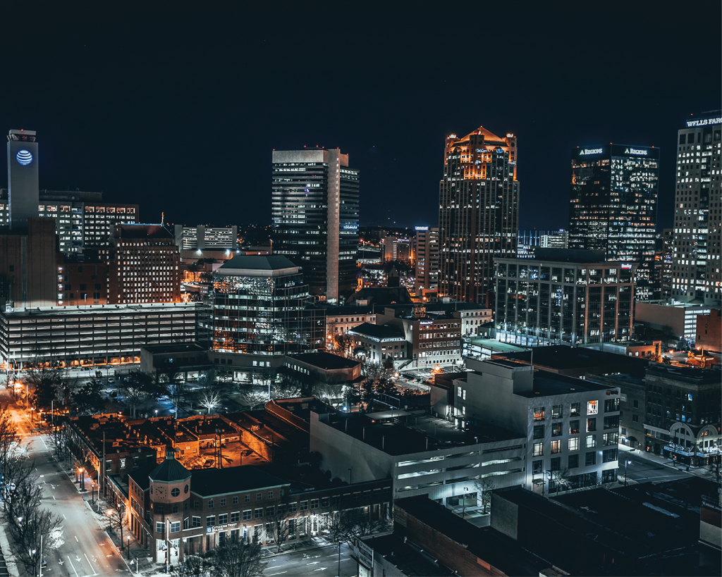 Birmingham Skyline at night