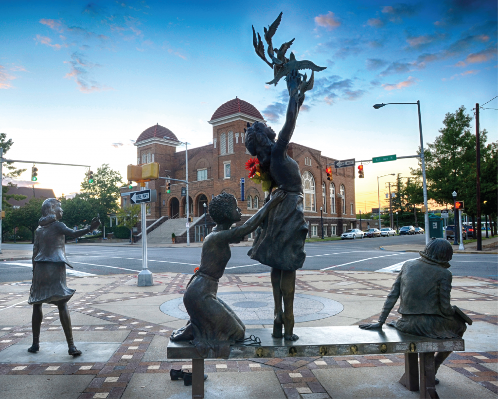 Birmingham Civil Rights Institute, the focal point of the city’s Civil Rights District