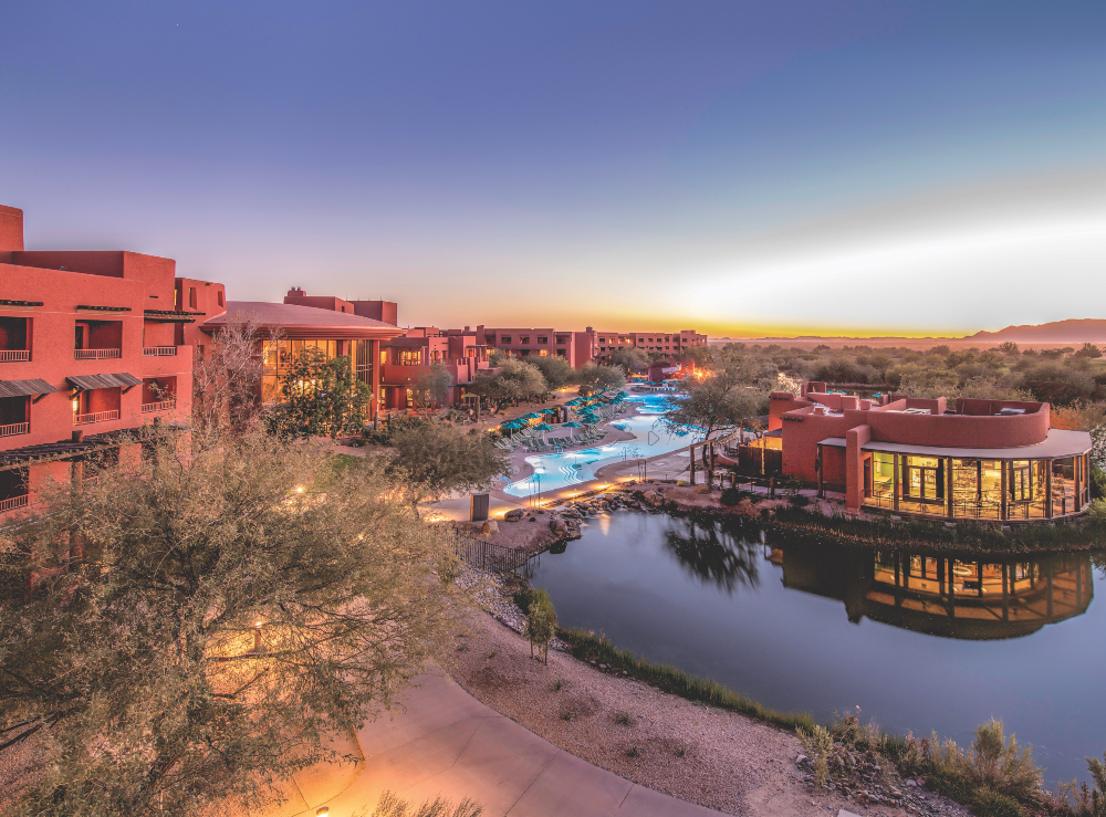 Southwest colors abound at Sheraton Grand at Wild Horse Pass in Chandler, Arizona