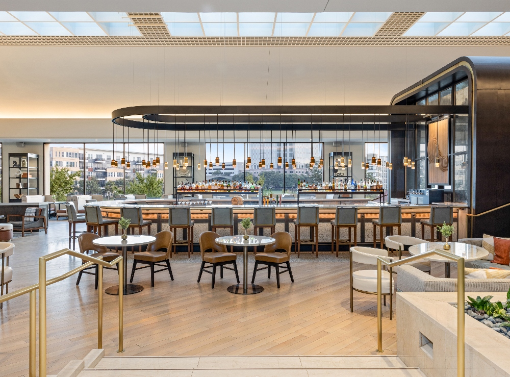 The bar at LRH Restaurant & Bar. July 9, 2025