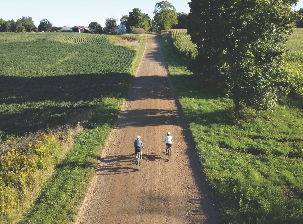 Biking on Cross Road