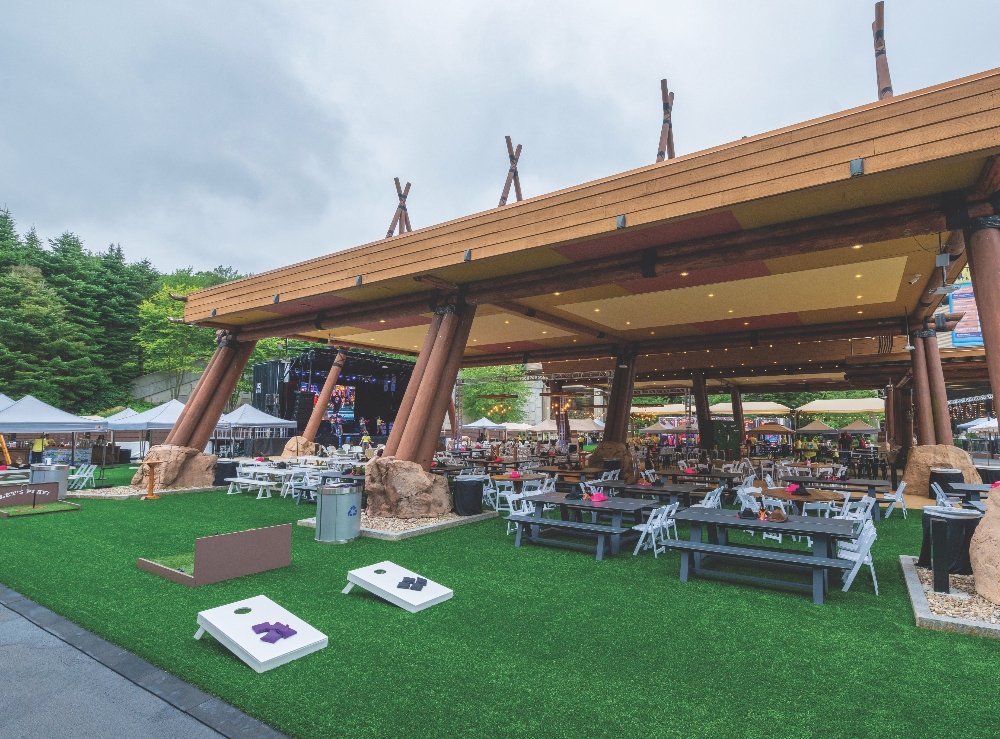 Sun Patio at Mohegan Sun in Uncasville, Connecticut