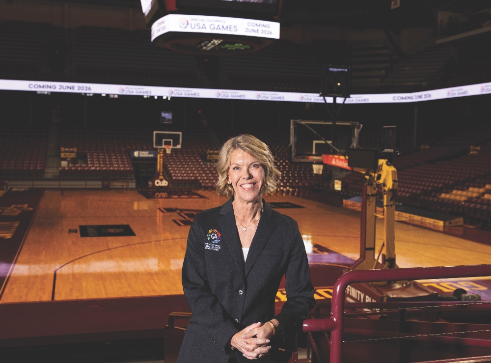 Christy Sovereign at Williams Arena on the University of Minnesota Twin Cities campus