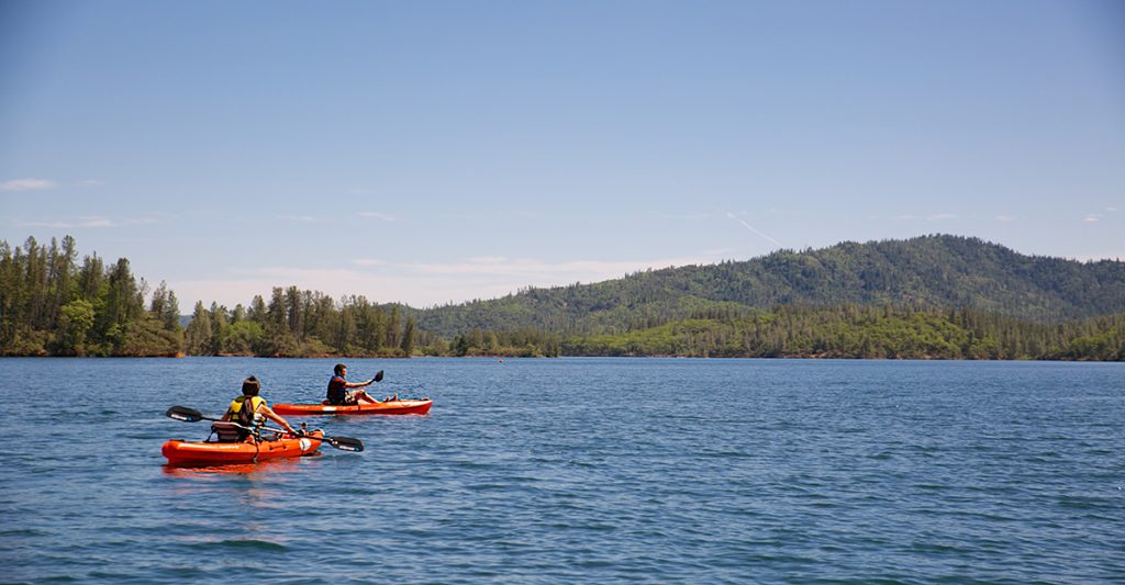 Kayaking Whiskeytown