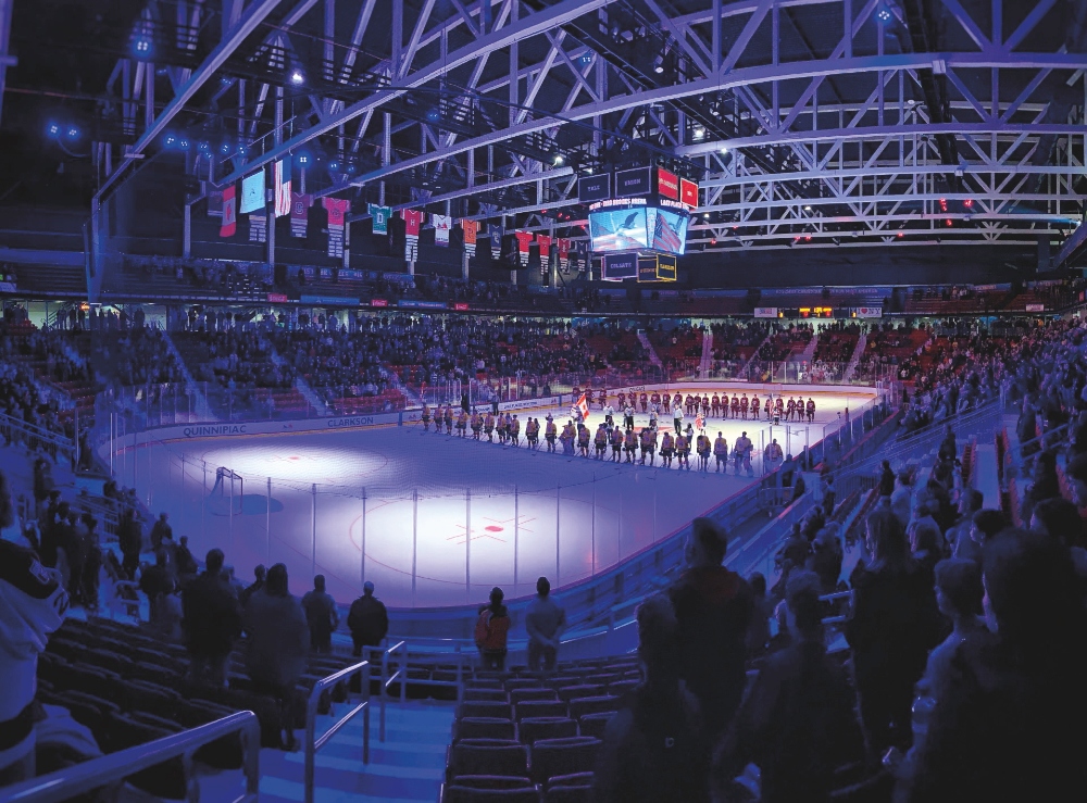 Herb Brooks Arena at the Lake Placid Olympic Center in Lake Placid, New York. October 30, 2025