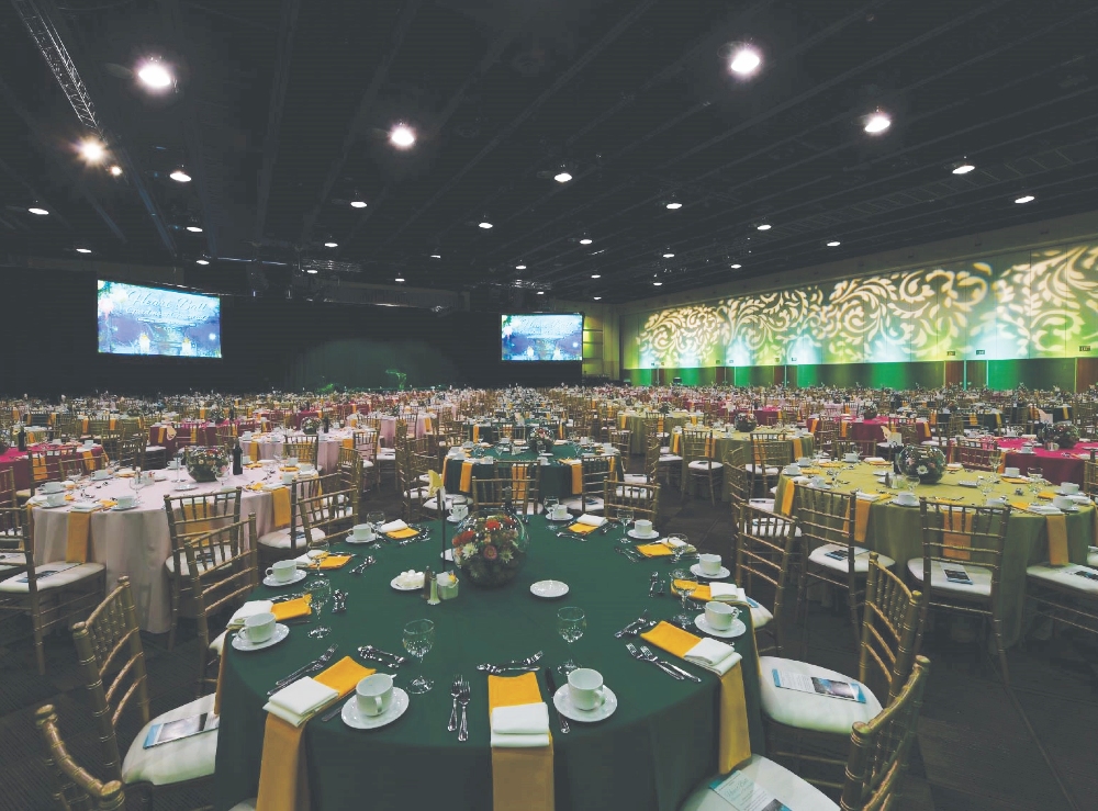 Spectacular South Pavilion Ballroom at the Tinley Park Convention Center
