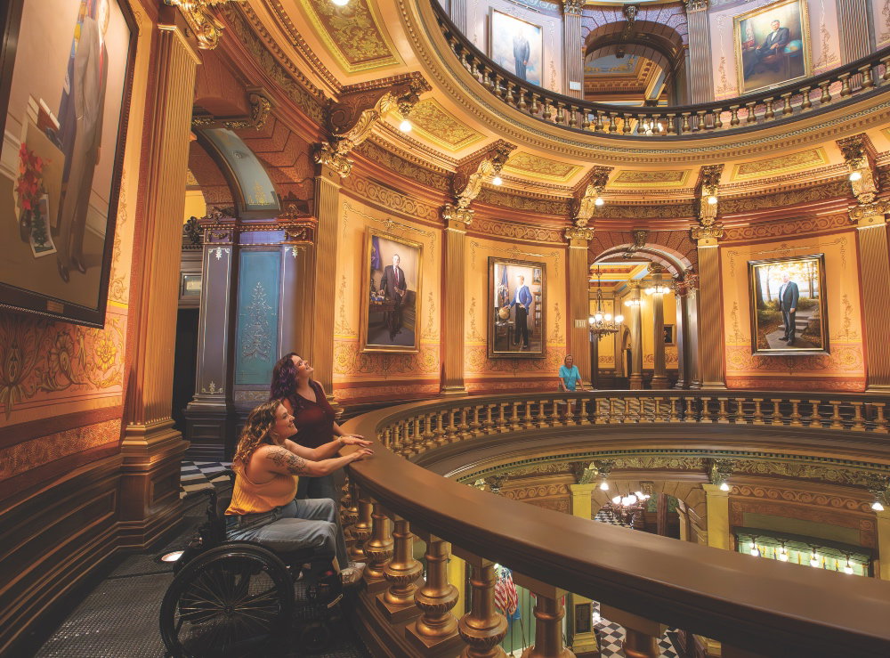 12.22.25 Michigan State Capitol in Lansing, Michigan