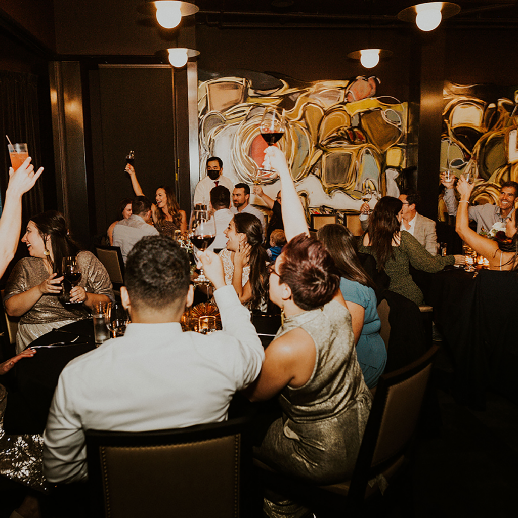 Reception at The Gold Dust Room
