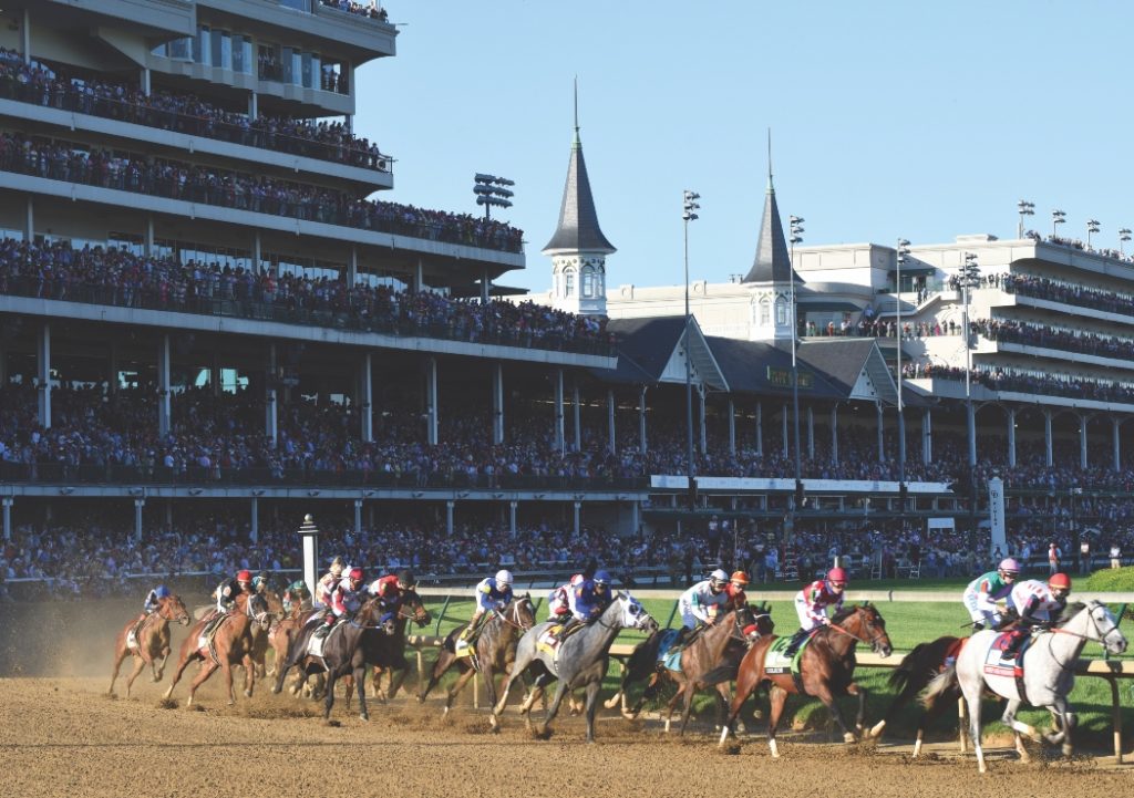 Churchill Downs in Louisville, Kentucky