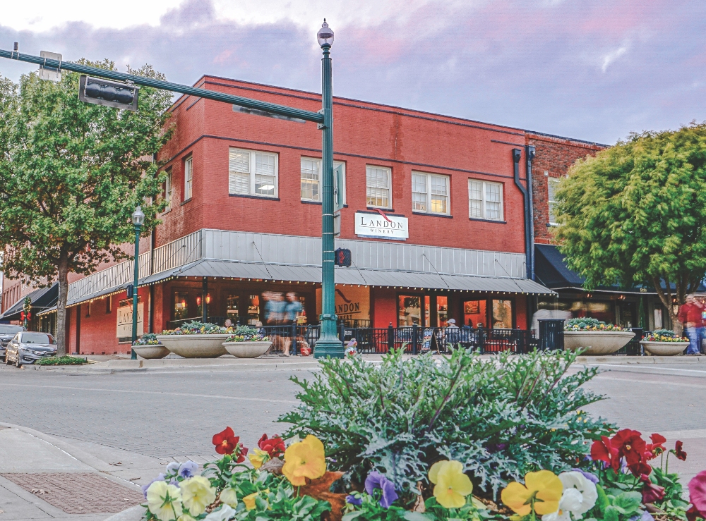 Landon Winery in downtown McKinney