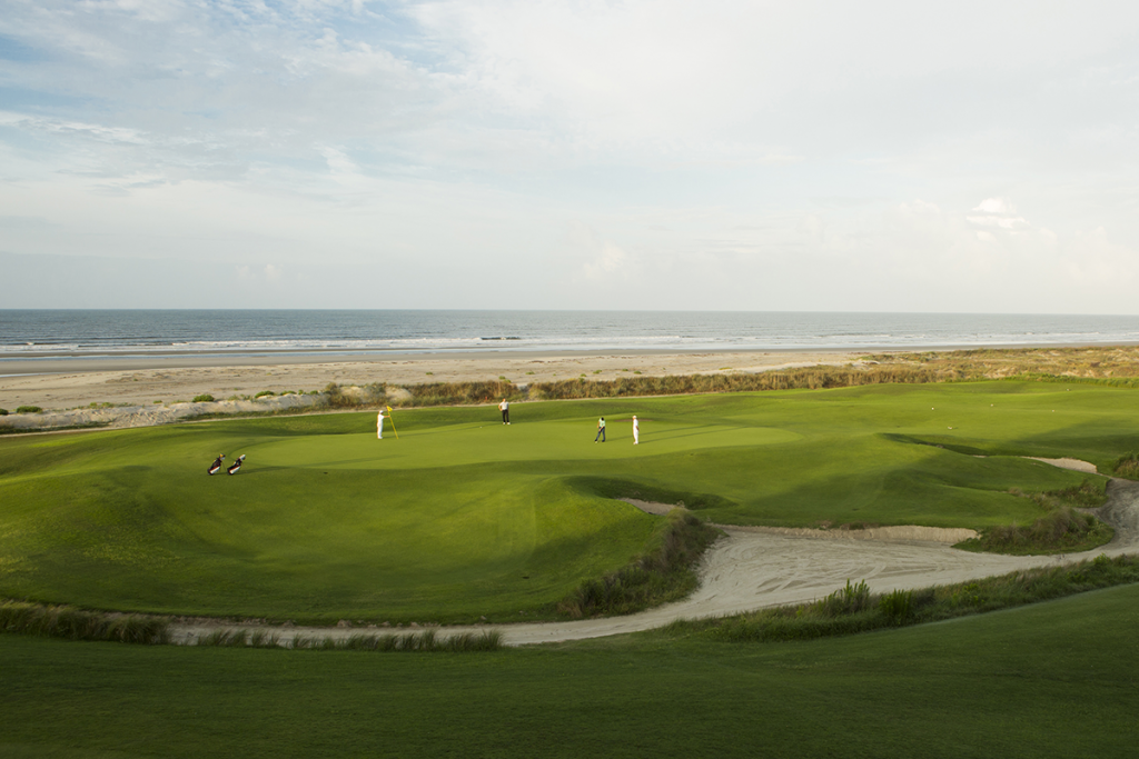Rounds on five championship layouts crowned by The Ocean Course