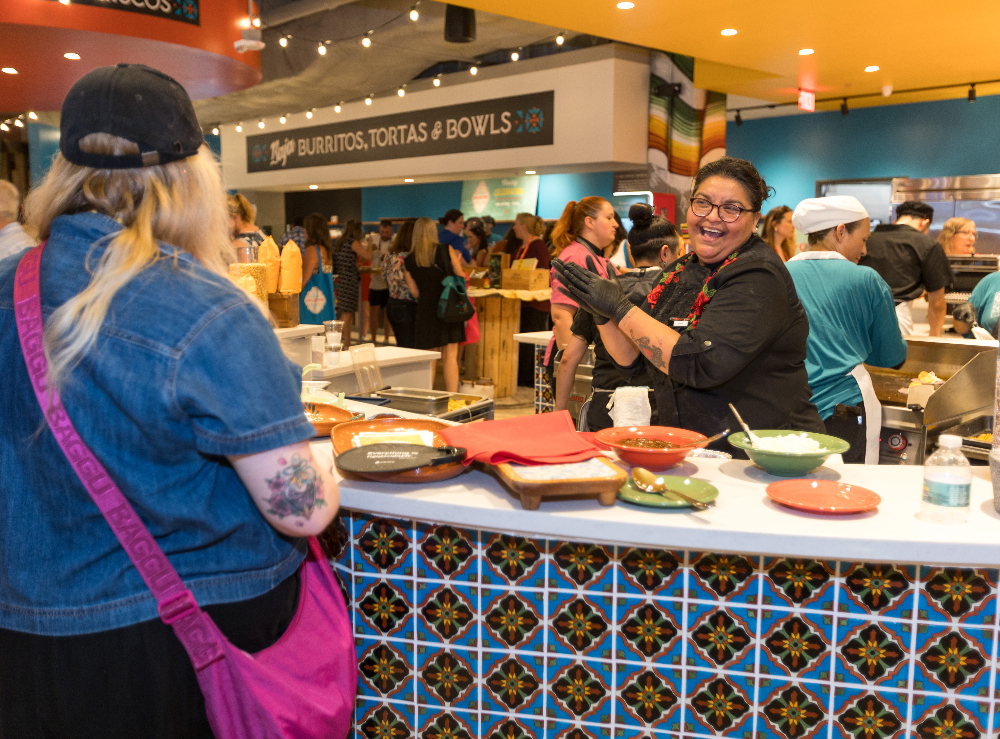 One of several food vendors for MPI WEC 2026 closing celebration at Mexico Ceaty. June 9, 2026
