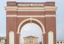 Jefferson Parish: NOLA’s Neighbor Jefferson Memorial Arch in Gretna, Louisiana