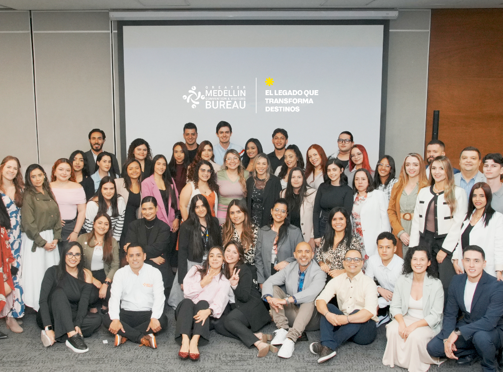 Greater Medellín Convention & Visitors Bureau team photo. June 11, 2026