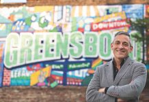 Moving on Up: Anthony Cordo Anthony Cordo of Greensboro Area Convention & Visitors Bureau