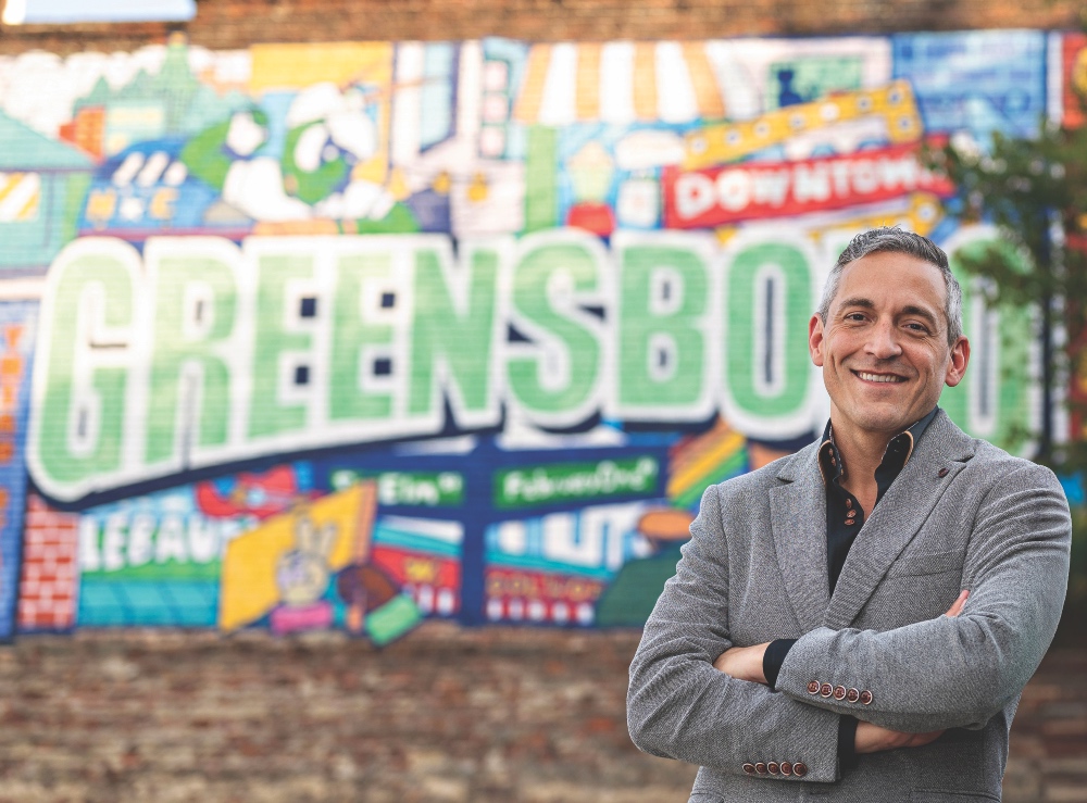 Anthony Cordo of Greensboro Area Convention & Visitors Bureau