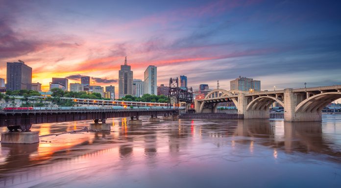 How St. Paul’s Walkability Saves Time, Budget & Sanity Saint Paul, Minnesota, USA. Cityscape image of downtown St. Paul