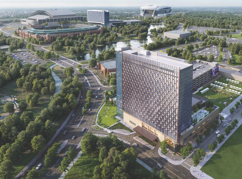 Rendering of Americana by Loews Hotels–Arlington, TX