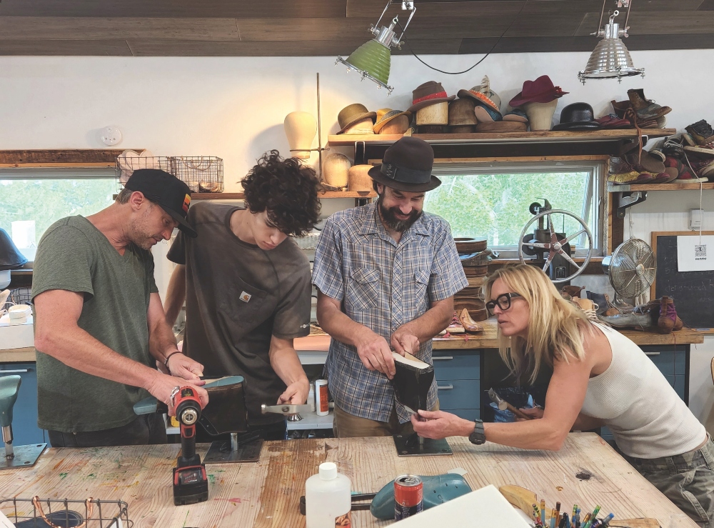 Group workshop at Colorado Shoe School in Bellvue