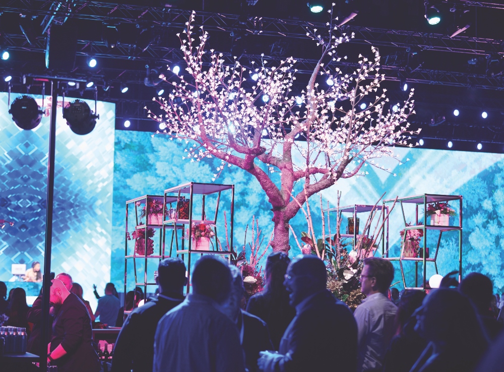 Acumatica Summit 2026, held in Seattle Convention Center’s Summit building, showcased dazzling plant decor.
