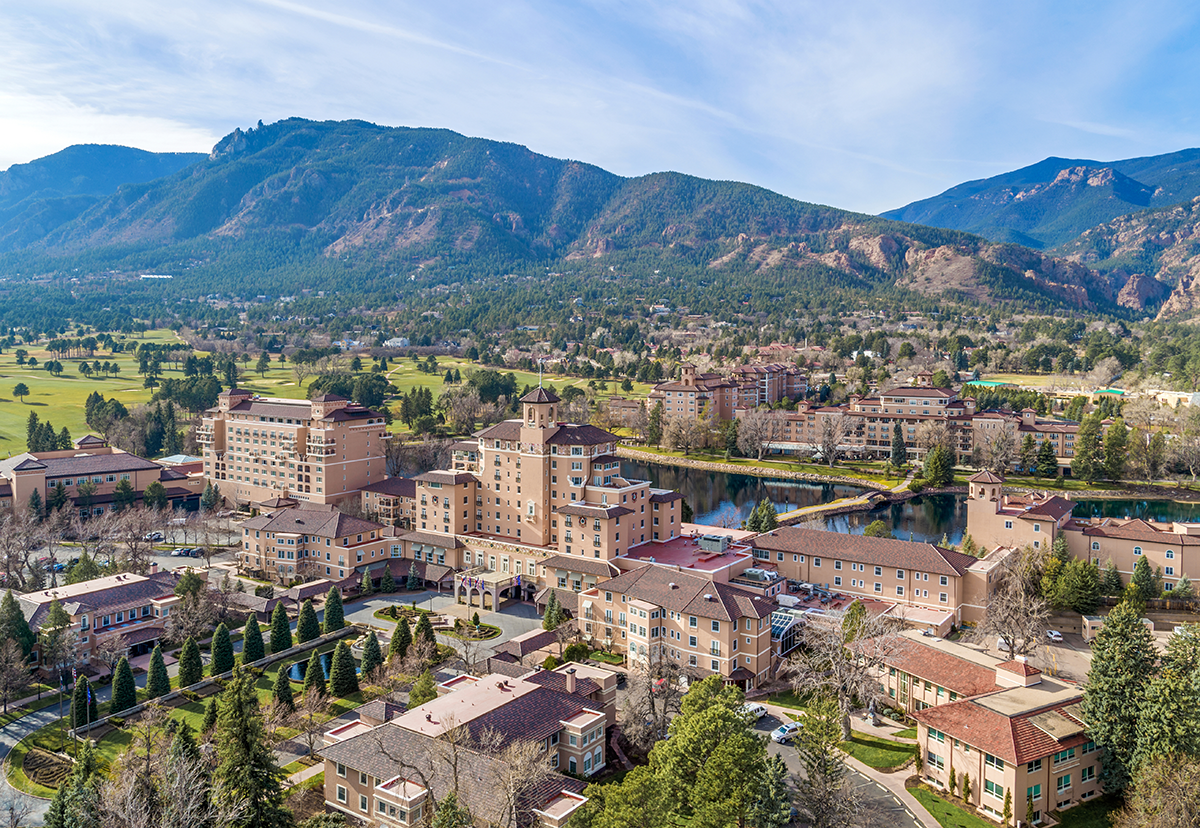 The Broadmoor aerial