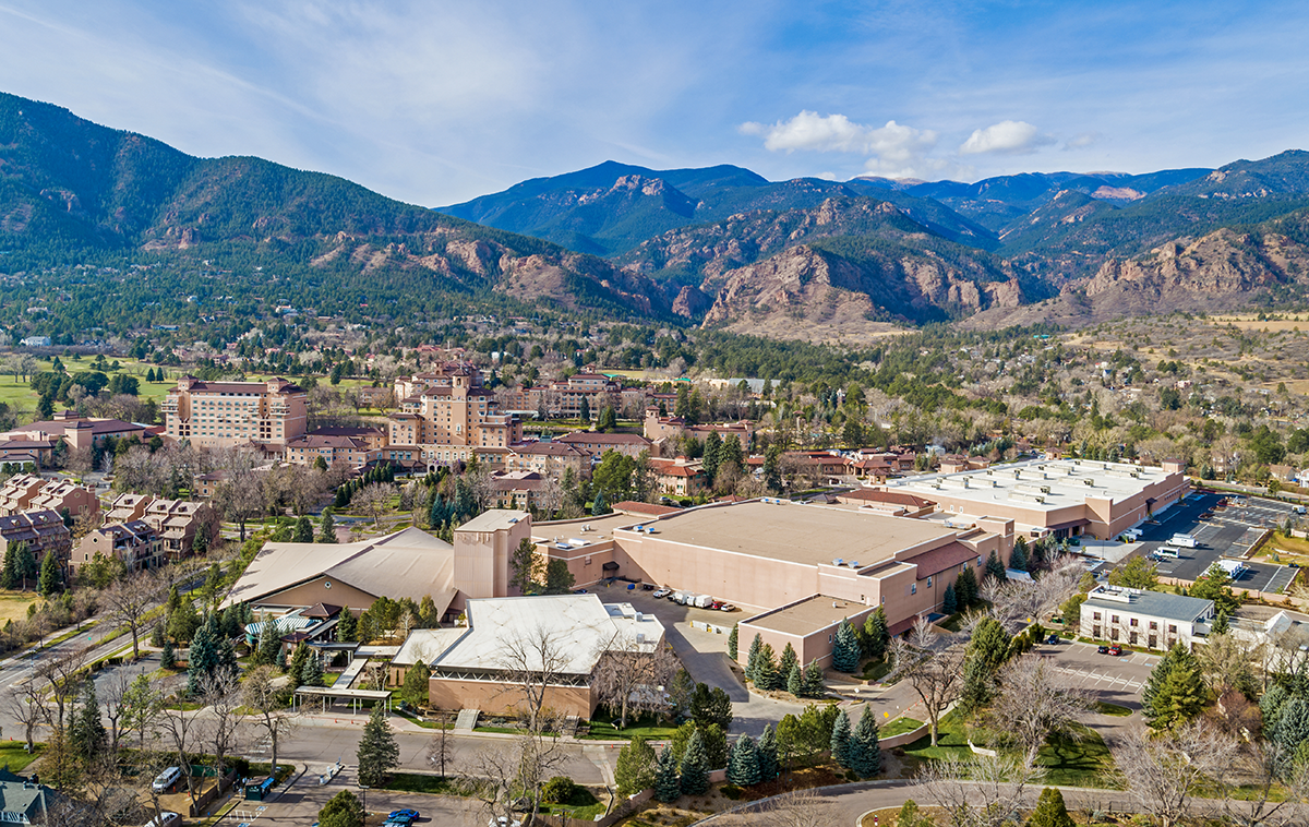 The Broadmoor aerial