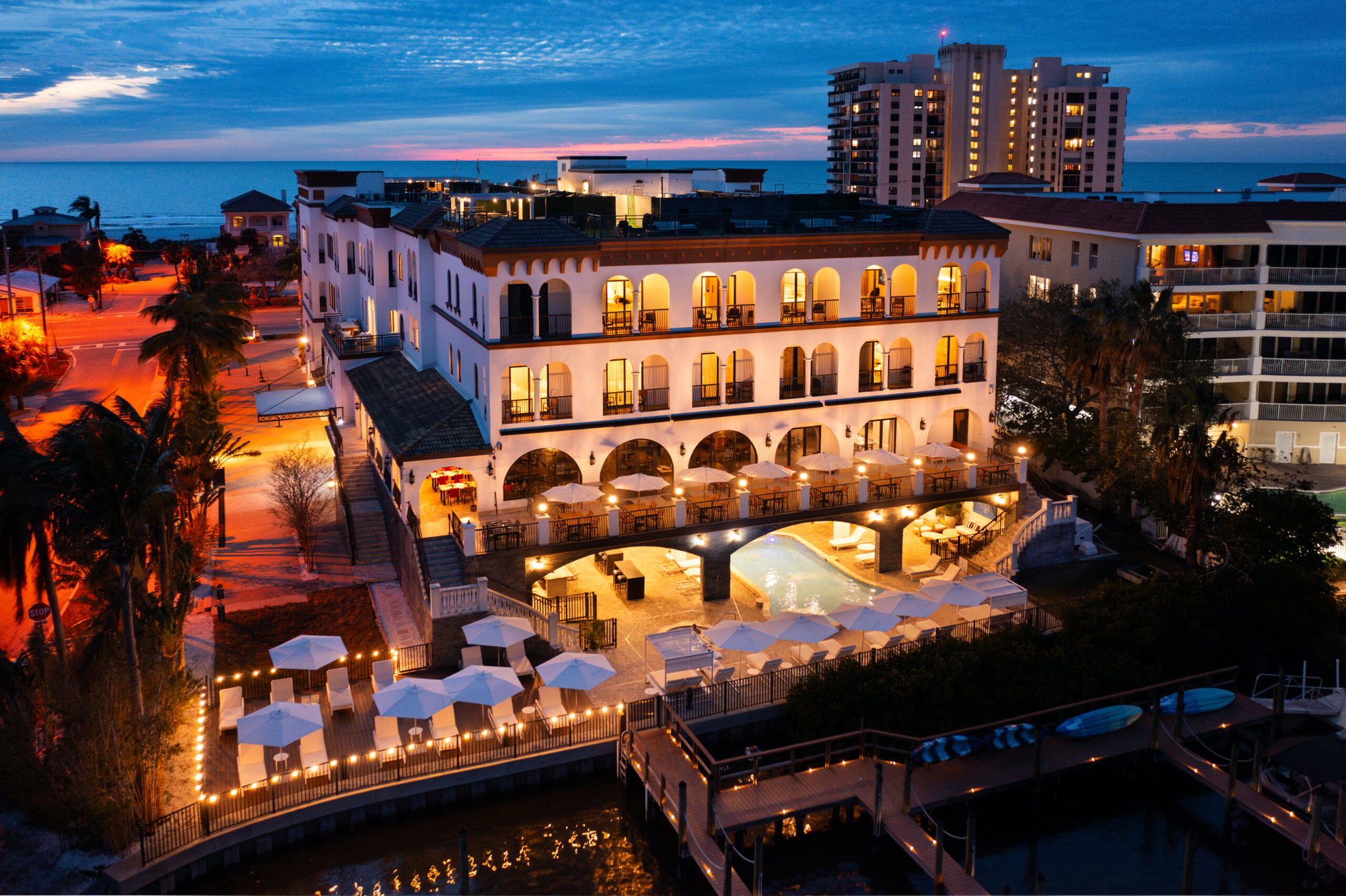 The Hotel Zamora in St. Pete Beach, Florida 
